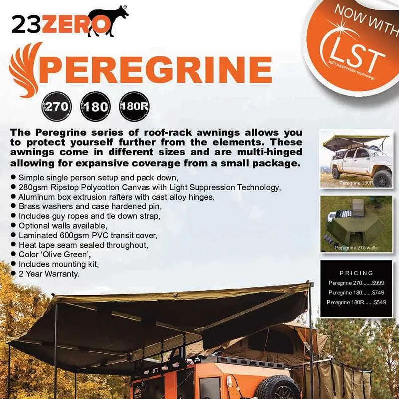 23Zero Peregrine 180 Awning 2.0