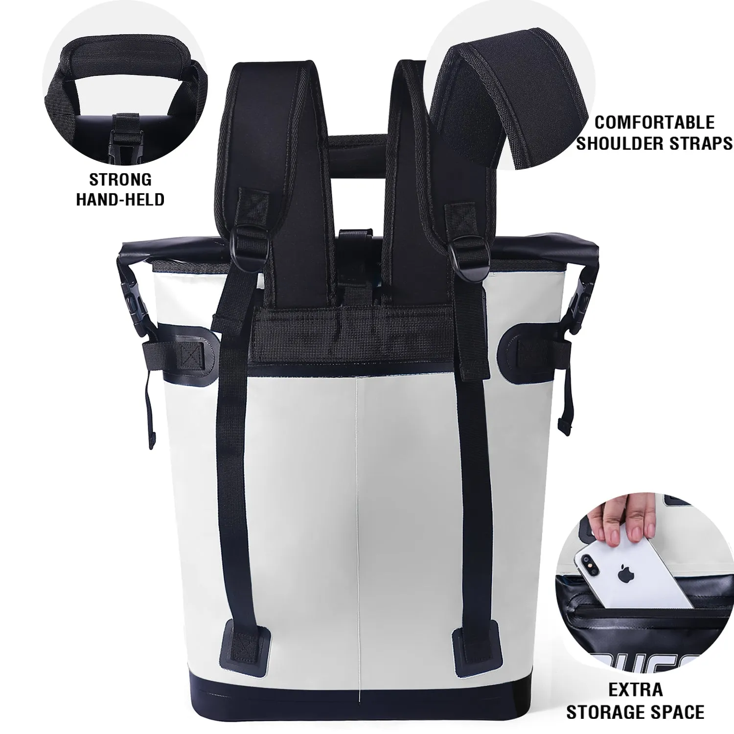 30L Camping Backpack Cooler For Picnic Beach