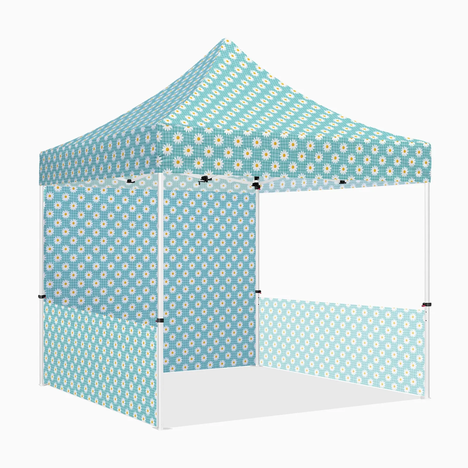 ABLEM8CANOPY 10x10 Pop Up Canopy Tent - Floral