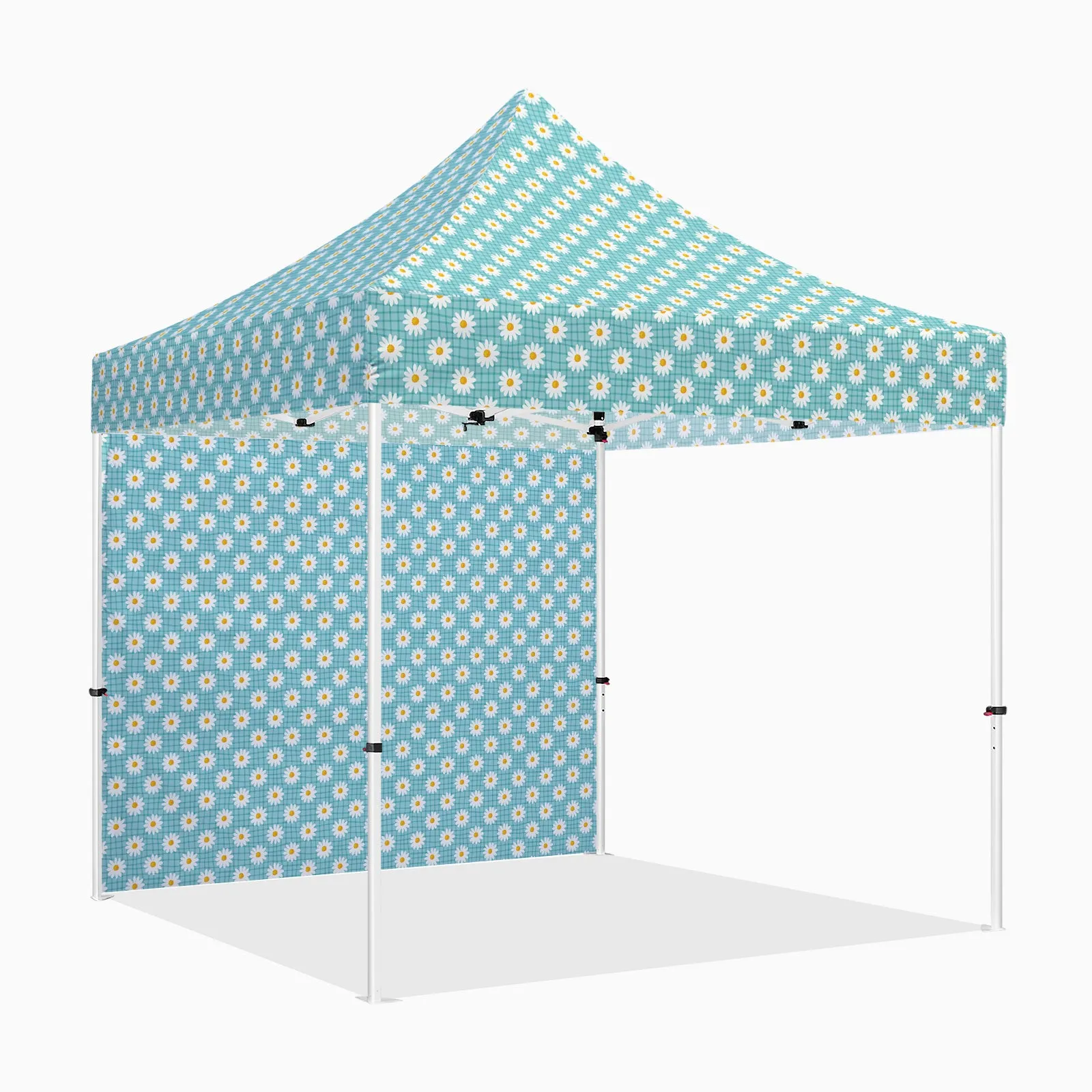 ABLEM8CANOPY 10x10 Pop Up Canopy Tent - Floral