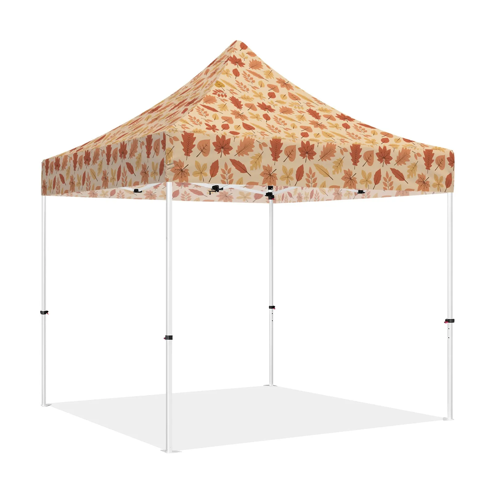 ABLEM8CANOPY 10x10 Pop Up Canopy Tent - Leaves