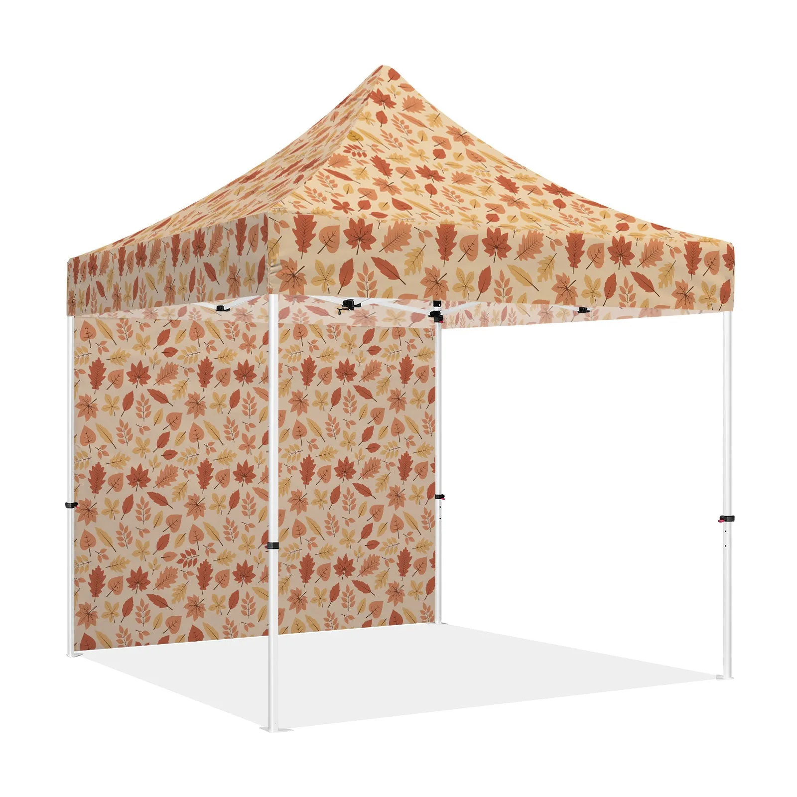 ABLEM8CANOPY 10x10 Pop Up Canopy Tent - Leaves