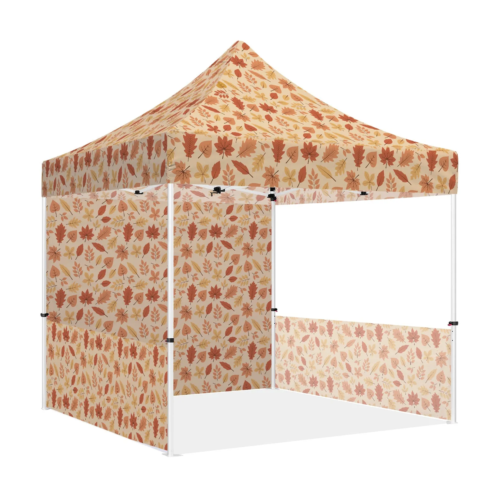 ABLEM8CANOPY 10x10 Pop Up Canopy Tent - Leaves