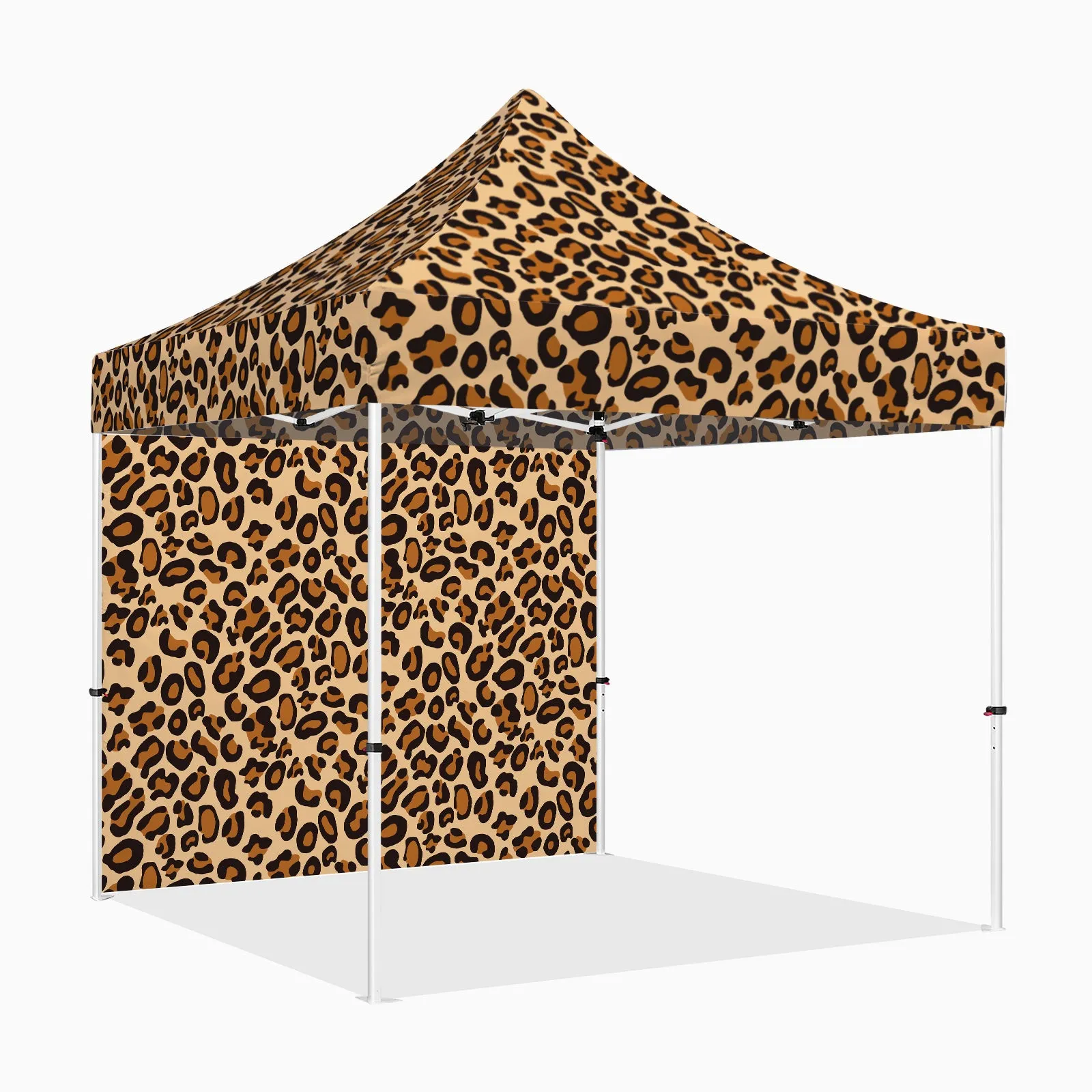 ABLEM8CANOPY 10x10 Pop Up Canopy Tent -  Leopard