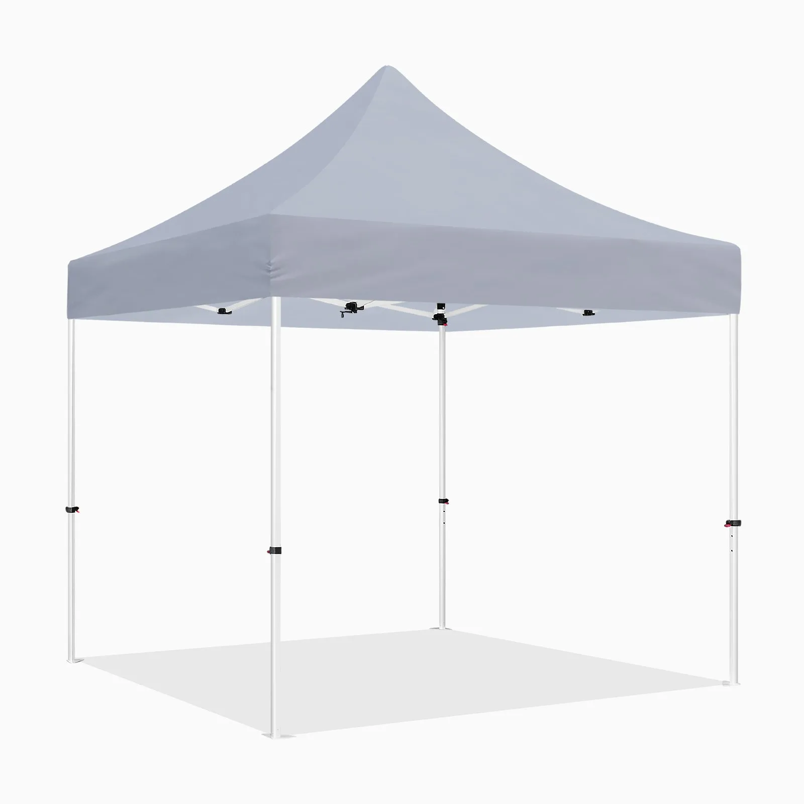 ABLEM8CANOPY 10x10 Pop Up Grey Canopy Tent