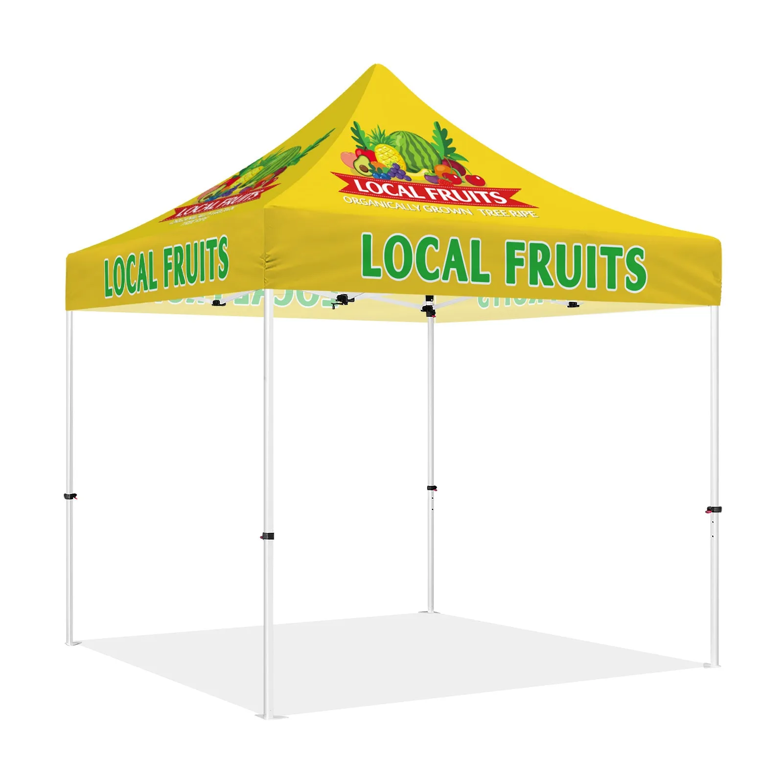 ABLEM8CANOPY Local Fruits 10x10 Pop Up Branded Canopy Tents