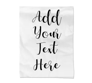 Add Your Own Message Blanket - Small