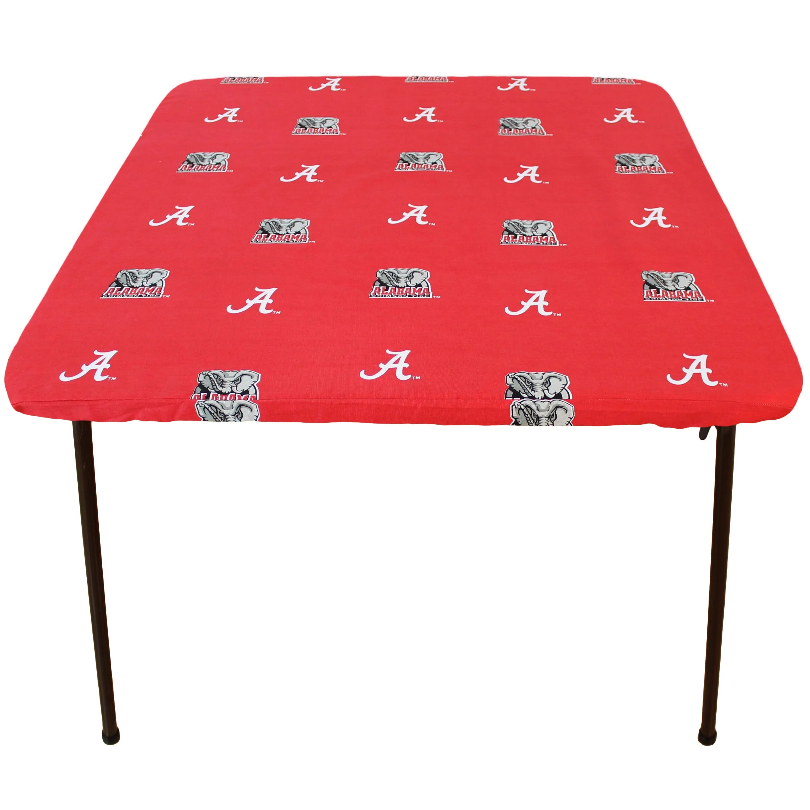 Alabama Crimson Tide Fitted Table Cover / Tablecloth:  3 Sizes Available