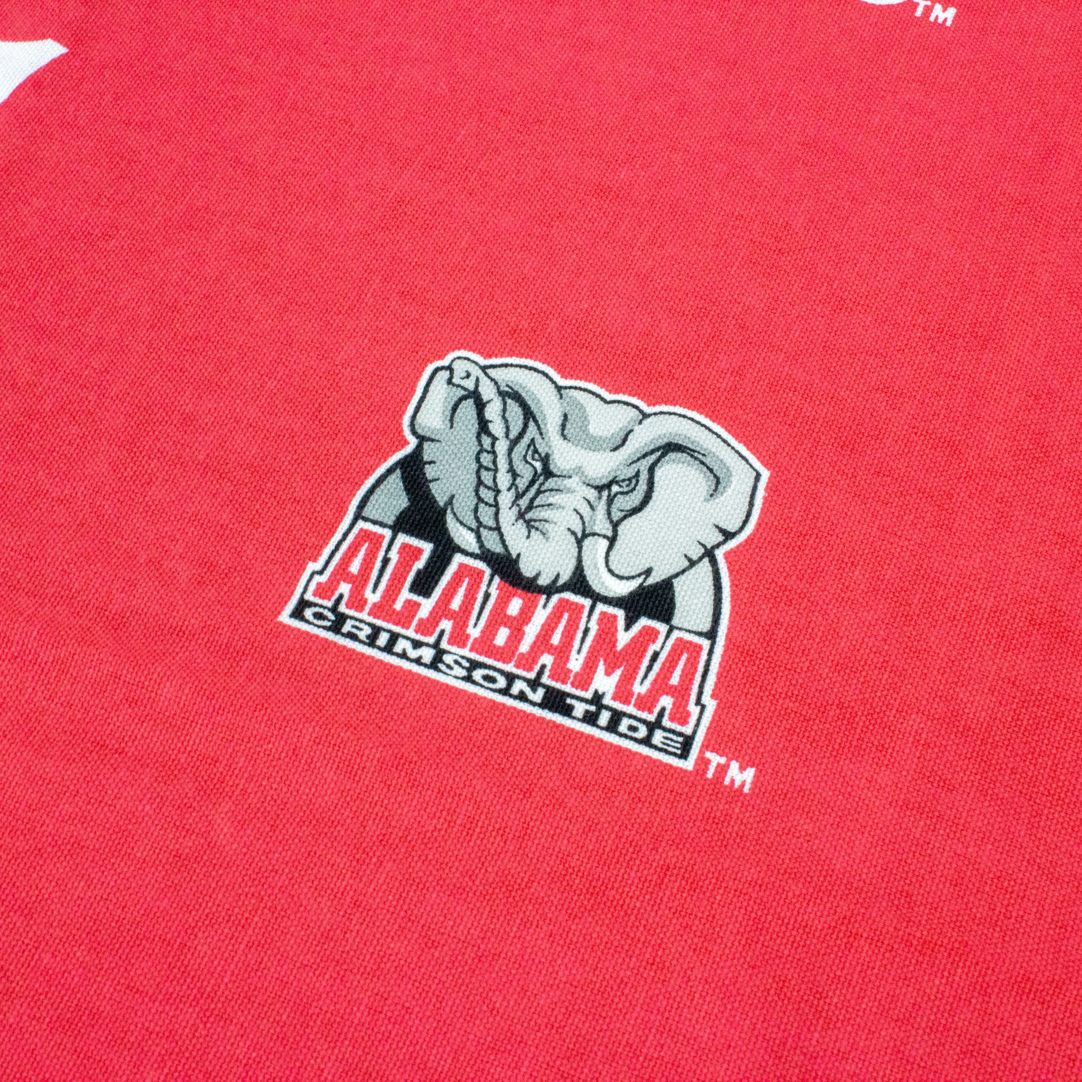 Alabama Crimson Tide Fitted Table Cover / Tablecloth:  3 Sizes Available