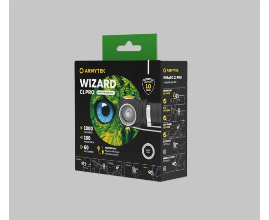 ARMYTEK WIZARD C1 PRO WHITE