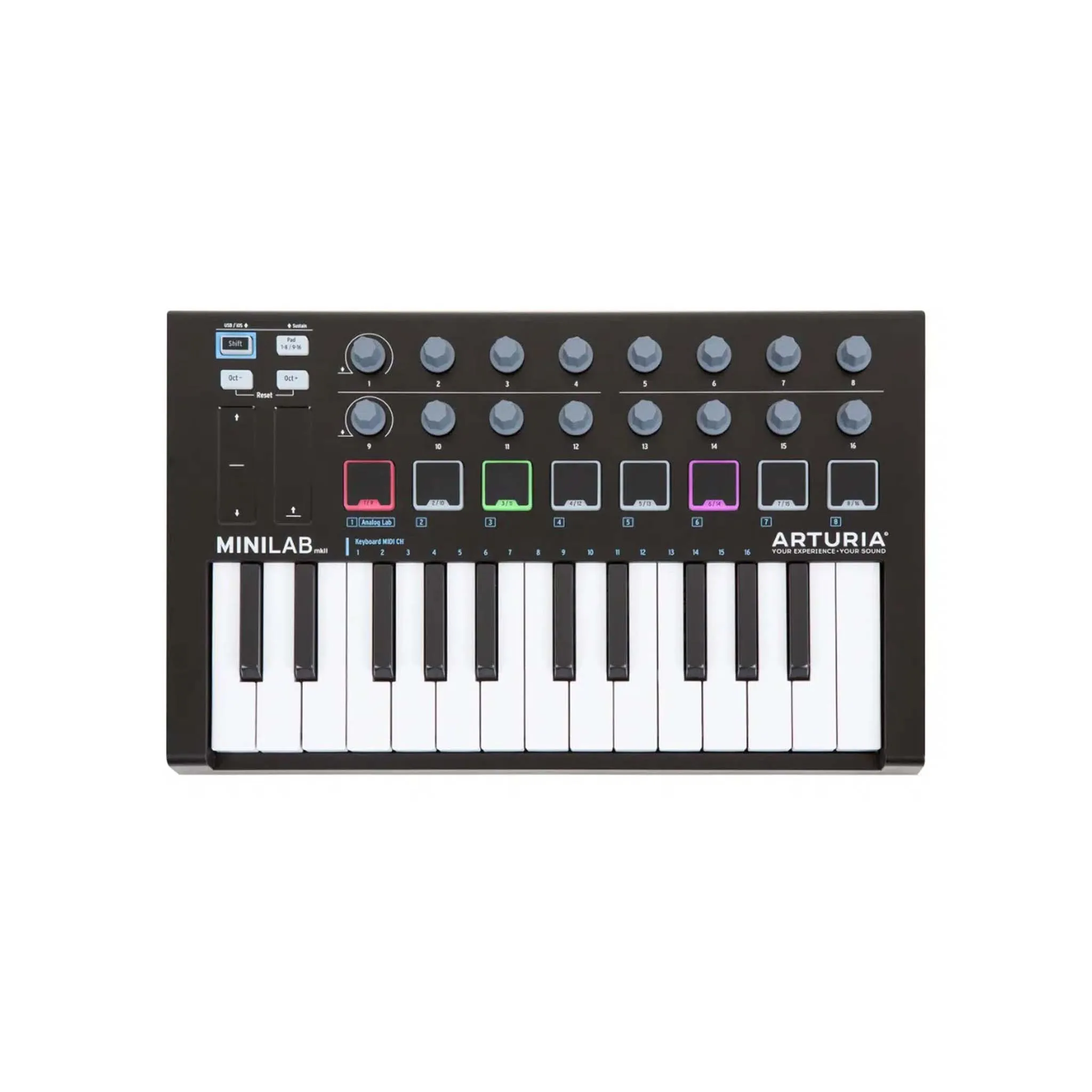 Arturia AR230502 MiniLab MkII Black Controller