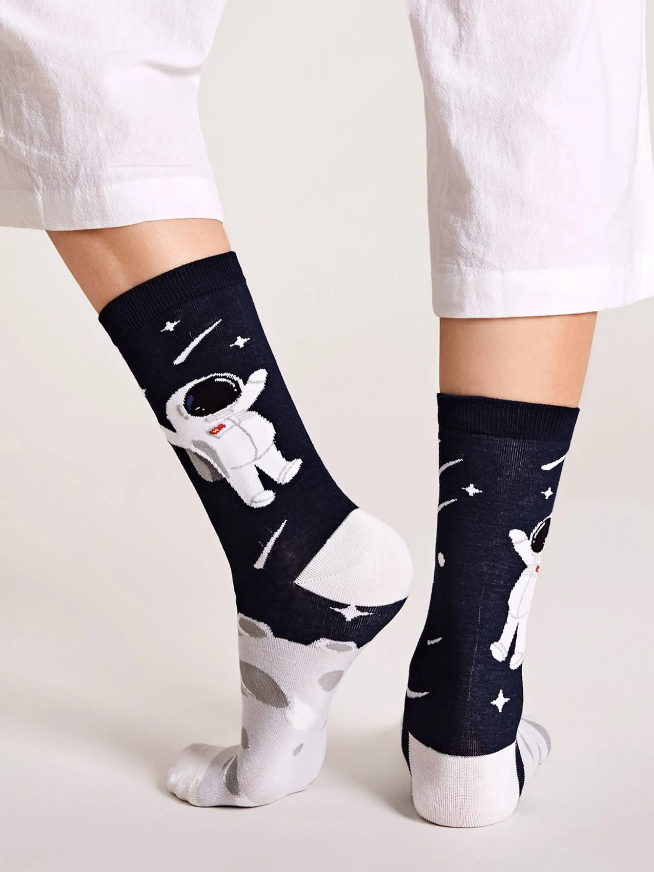 Astronaut Socks Funny Socks for Women Novelty Socks Funky Socks Gift for Her