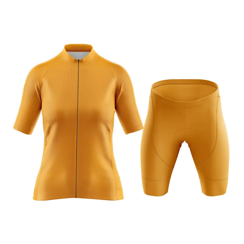 Basic Orange Aero Cycling Kit