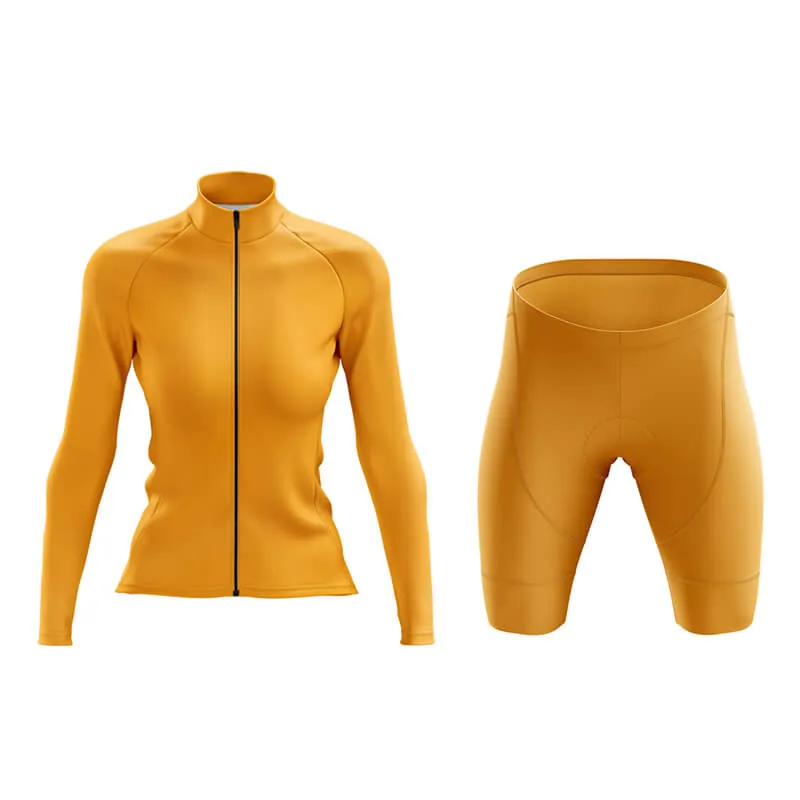 Basic Orange Aero Cycling Kit