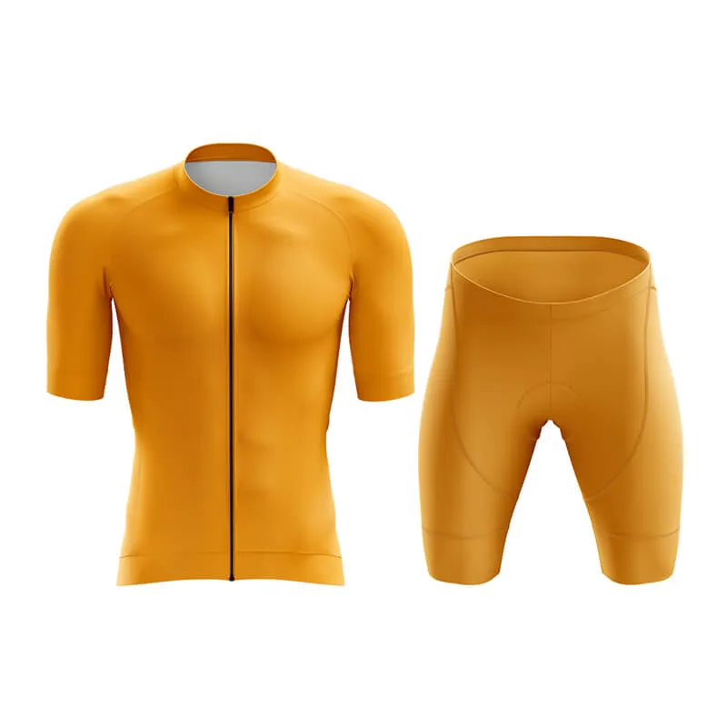 Basic Orange Aero Cycling Kit