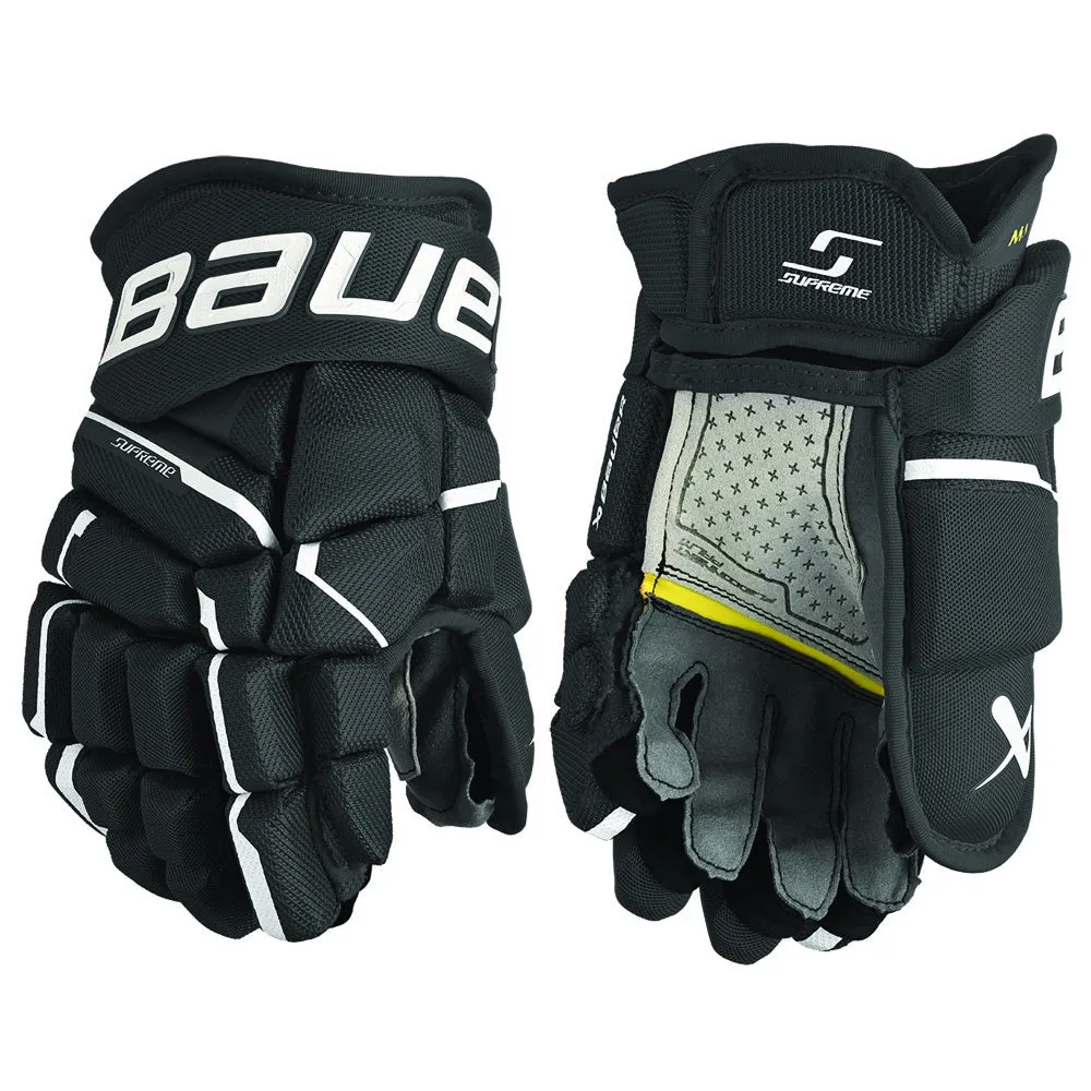 Bauer Supreme Mach Junior Ice Hockey Gloves