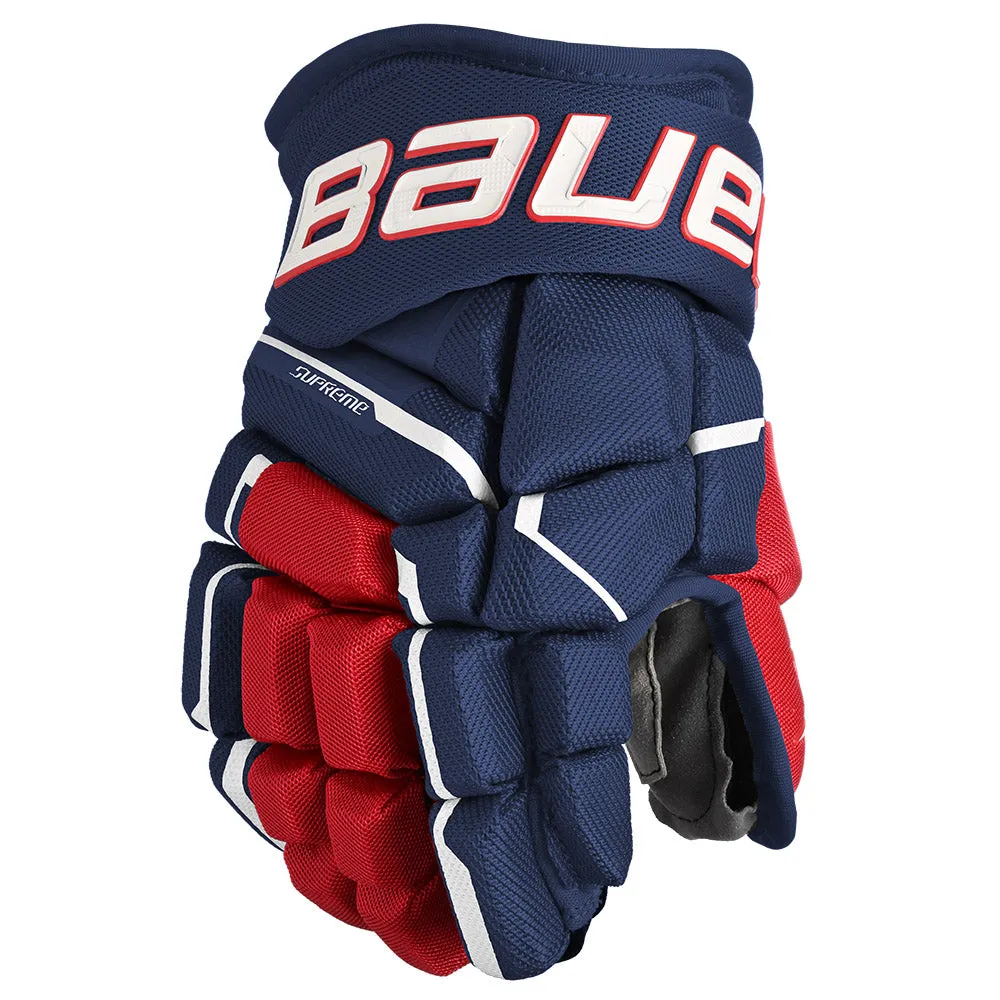 Bauer Supreme Mach Junior Ice Hockey Gloves