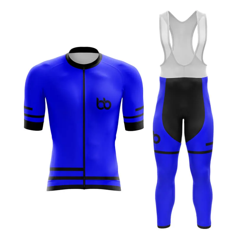 Bicycle Booth Outline (Blue) Aero Cycling Kit