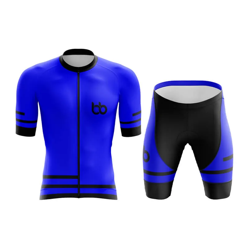 Bicycle Booth Outline (Blue) Aero Cycling Kit