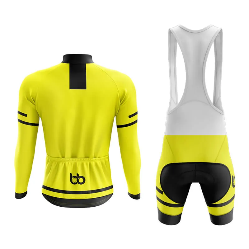 Bicycle Booth Outline (Yellow) Aero Cycling Kit