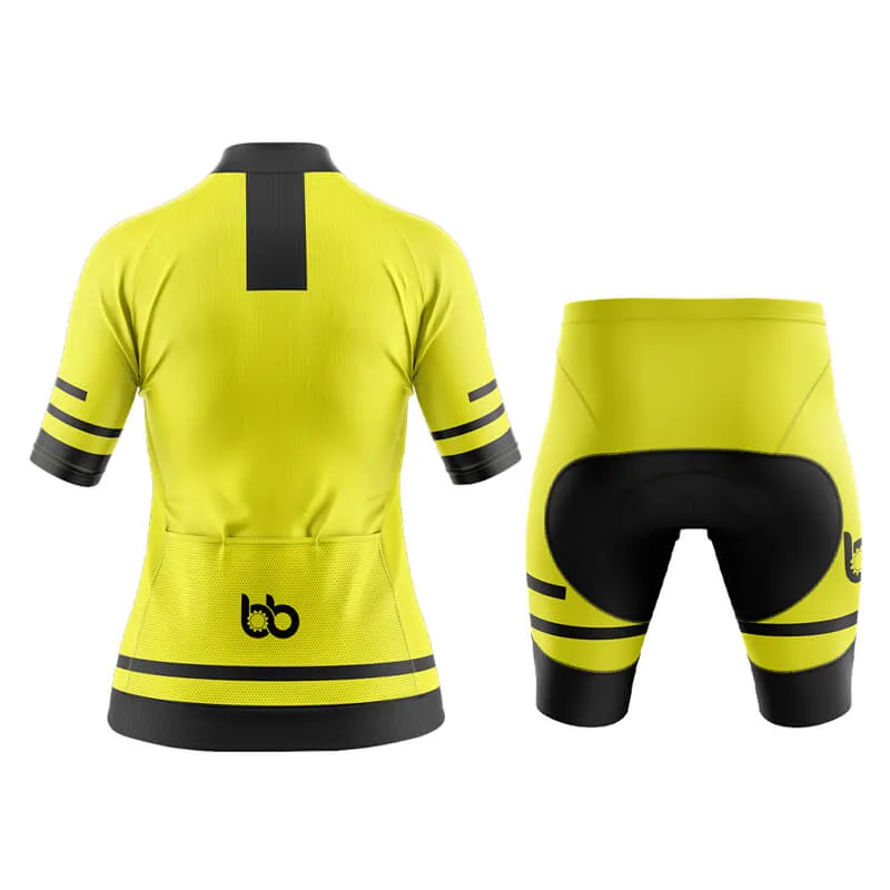 Bicycle Booth Outline (Yellow) Aero Cycling Kit