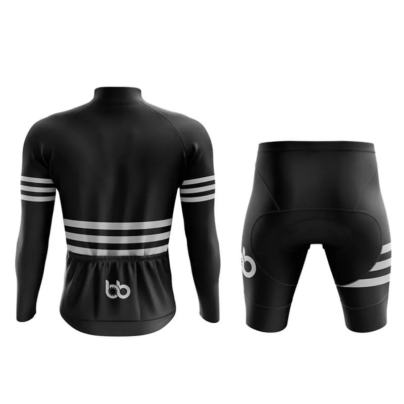 Bicycle Booth Stripes (Black) Aero Cycling Kit