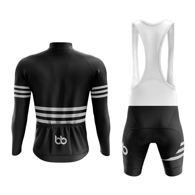 Bicycle Booth Stripes (Black) Aero Cycling Kit