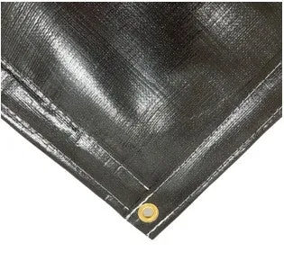 Black Insulated Poly Tarp 12' x 20'