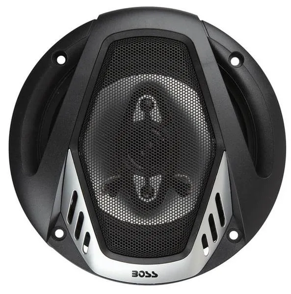 BOSS NX524 5.25" 300W and 6.5" 400W 4 Way Car Audio Coaxial Speaker Set (4 Pack)