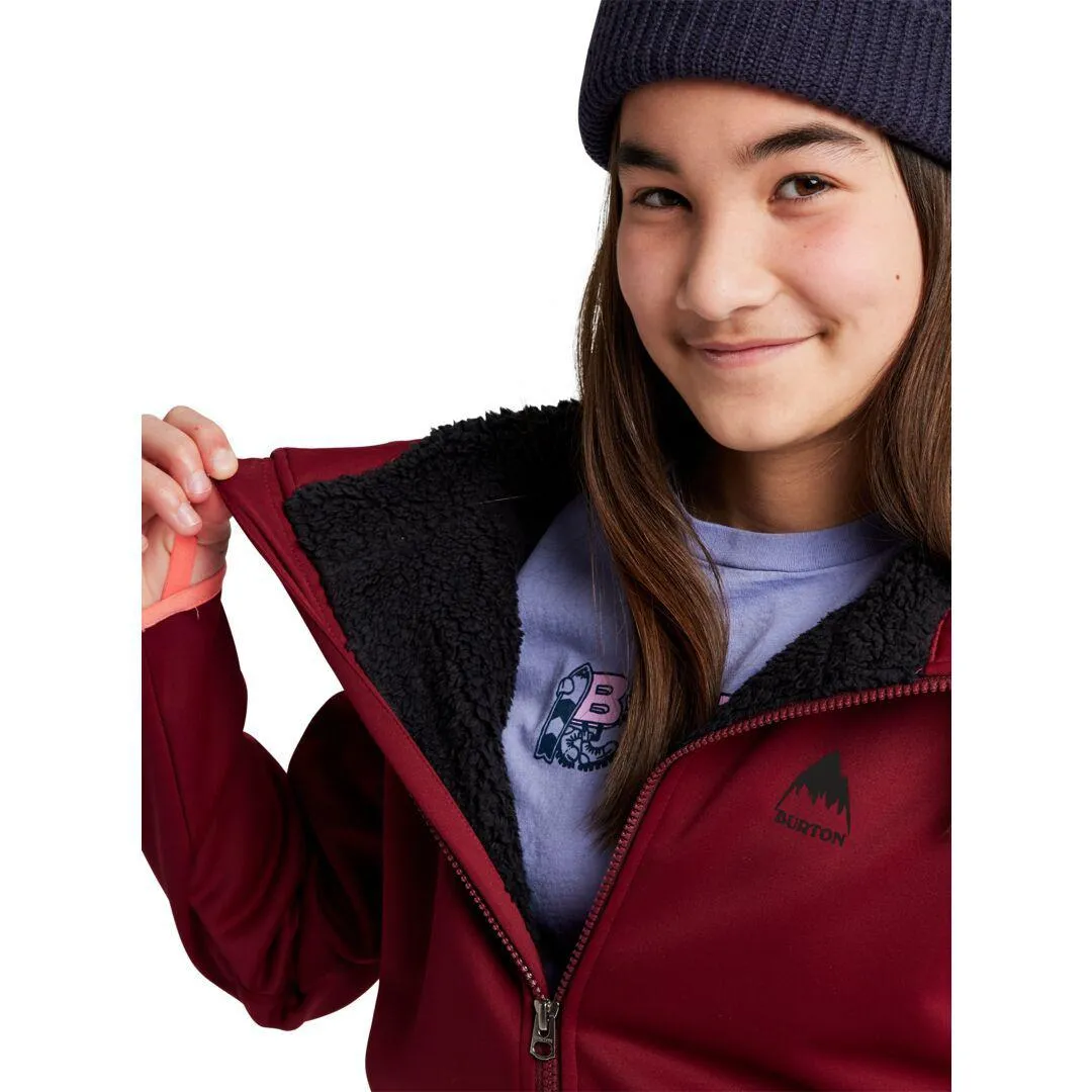 Burton Kids Crown Weatherproof Sherpa Full Zip