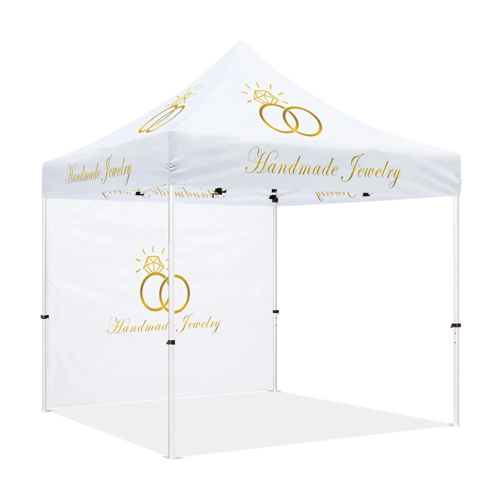 Craft Fair Tent-ABLEM8CANOPY Handmade Jewelry 10x10 Pop Up Canopy Tent