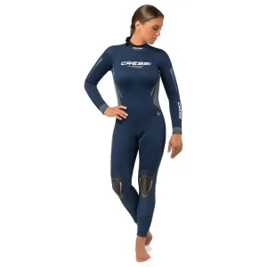 Cressi 3mm Ladys Fast Full Wetsuit Back-Zip