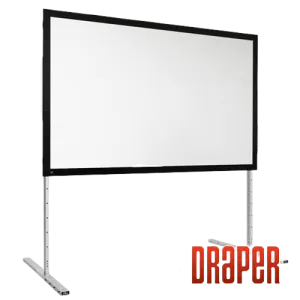 Draper 385111 Complete Screen w/CineFlex Surface and Anodized Frame - HDTV (45 x80")