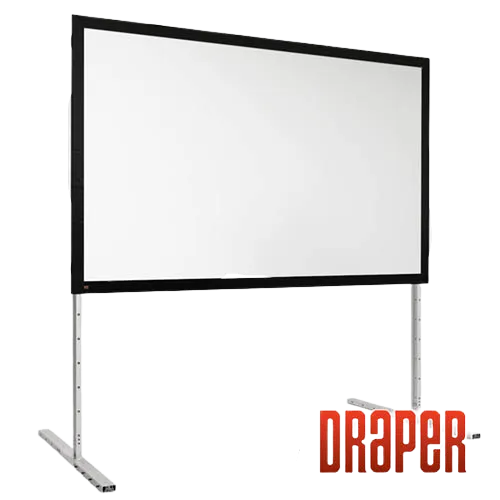 Draper 385114 Complete Screen w/CineFlex Surface and Anodized Frame - HDTV (68"x120")