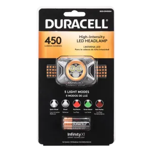 Duracell Headlamp Multi-function - 450lm