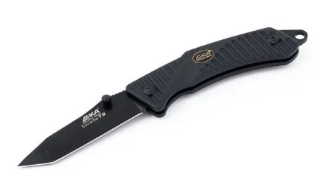 EKA Swede T9 Folding Knife Black Blade