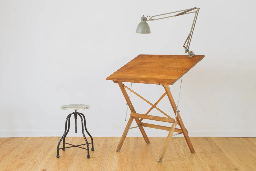 Folding Anco Drafting Table