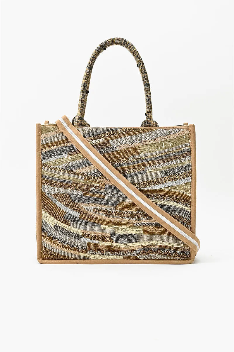 Golden Layers Tote