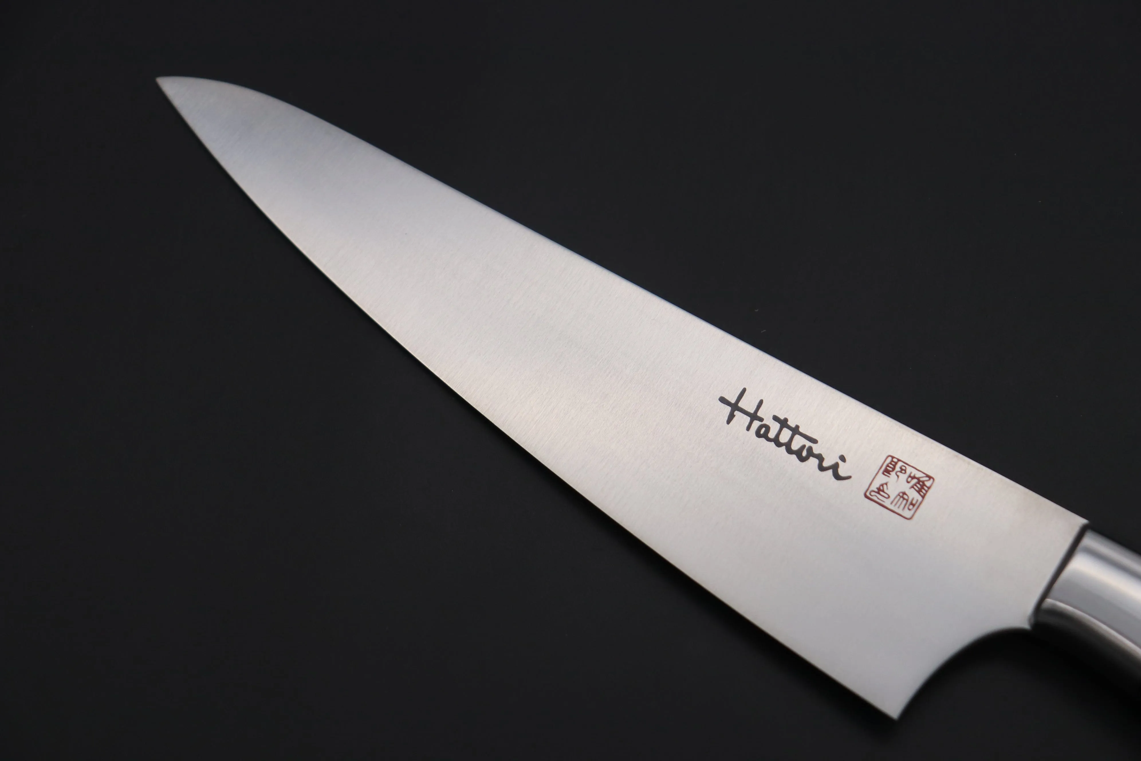 Hattori Forums FH Series Limited Edition FH-5D Boning Knife (6.2 Inch, "Black Space" Corian® Handle)