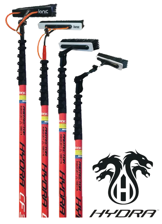 Ionic Systems Hydra™️ GRAFTER Waterfed Pole, Brush & Gooseneck (You Choose)