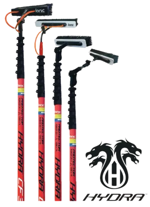 Ionic Systems Hydra™️ GRAFTER Waterfed Pole, Brush & Gooseneck (You Choose)