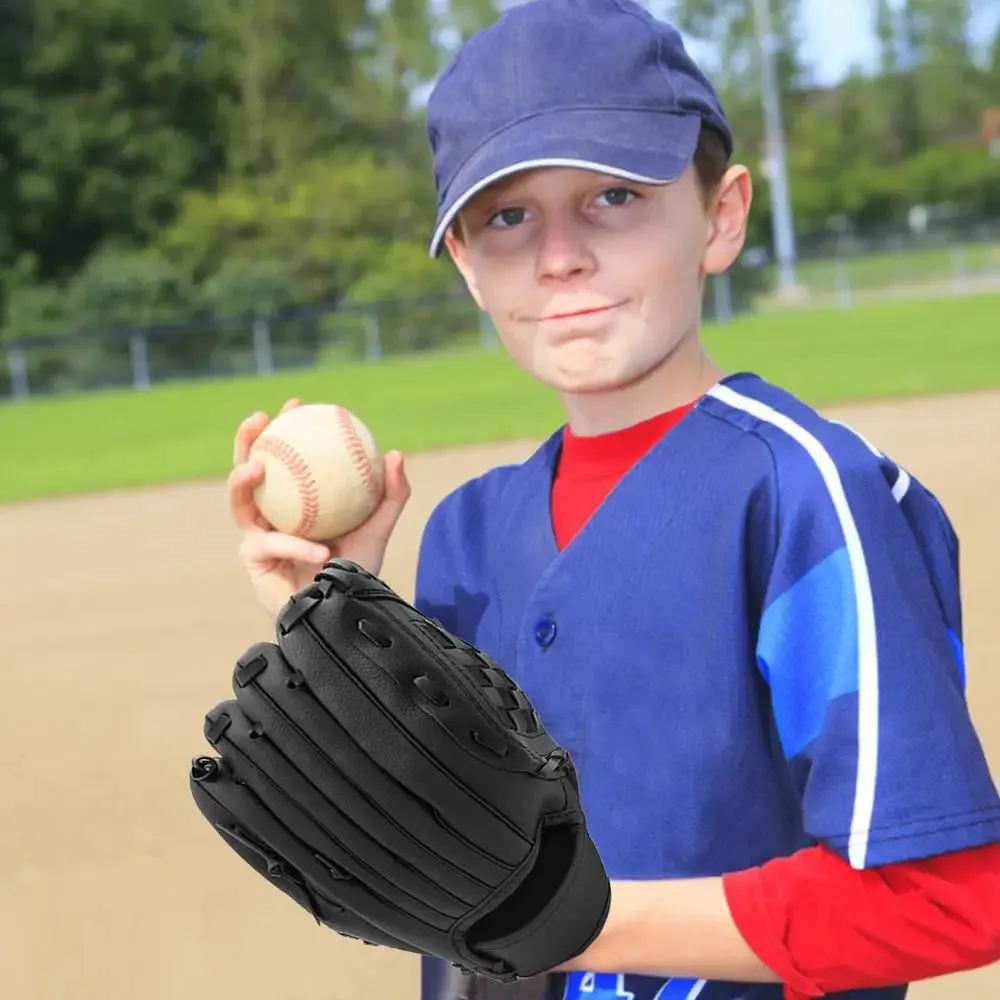 Kids Baseball Glove Sports Softball Glove Infielder Baseball Fielding Glove For Teens Girls Softball Glove Youth Baseball Mitts