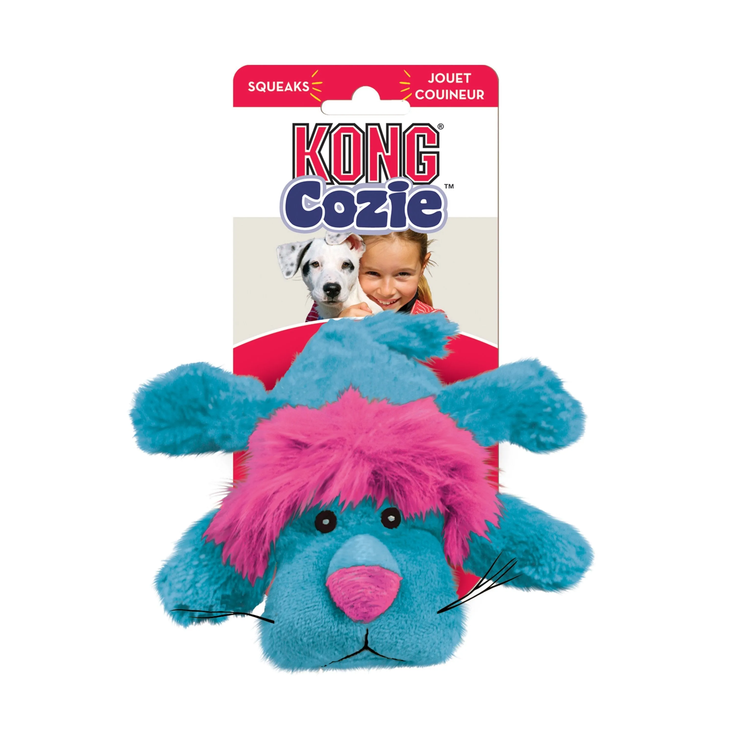 KONG Cozie King Lion Small Dog Toy