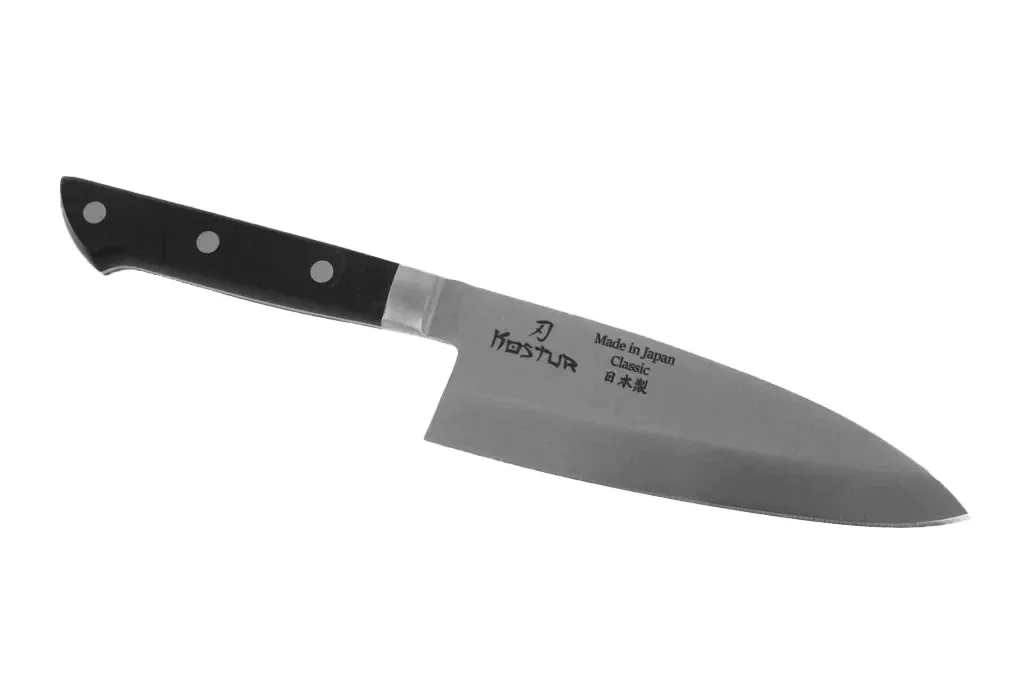 Kostur Classic Knife Bundle 1 | 13cm Santoku, 16cm Deba, 21cm Sashimi