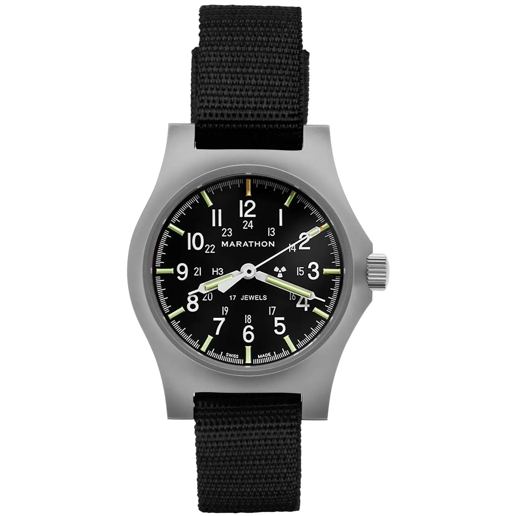 Marathon Re-Issue GP Mechanical (GPM) 39mm No Government Markings Stainless Steel WW194003SS-NGM