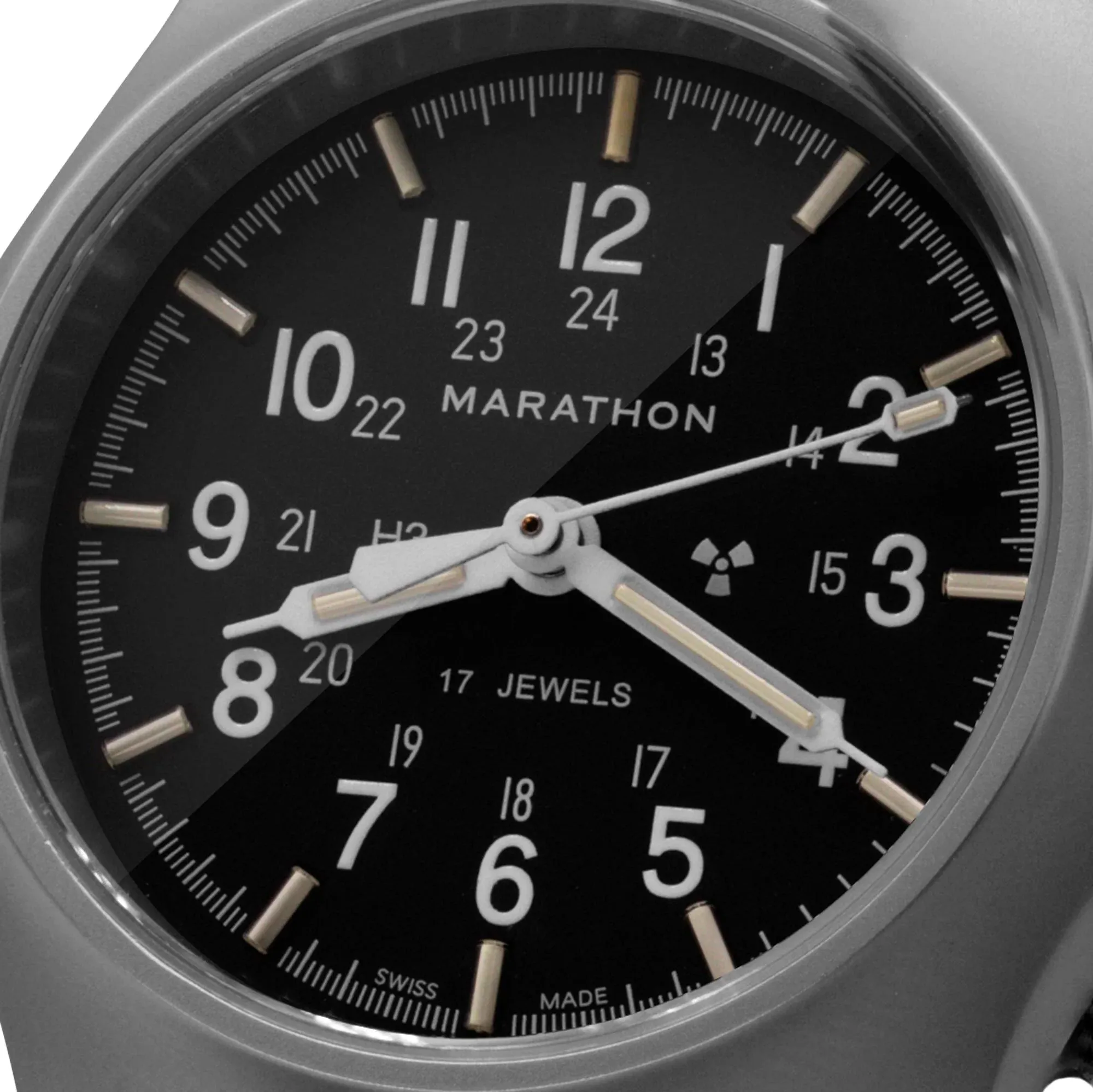 Marathon Re-Issue GP Mechanical (GPM) 39mm No Government Markings Stainless Steel WW194003SS-NGM