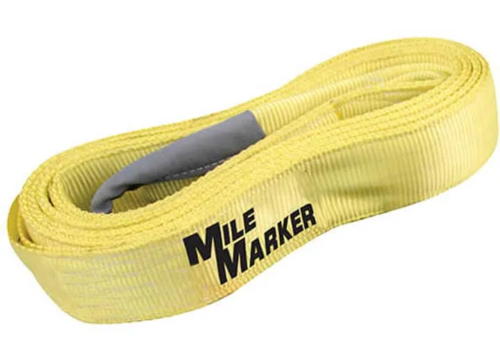 Mile Marker 19-00100 Winch Accessories Kit Includes15 Foot Recovery Strap Gloves Shackles Snatch Block