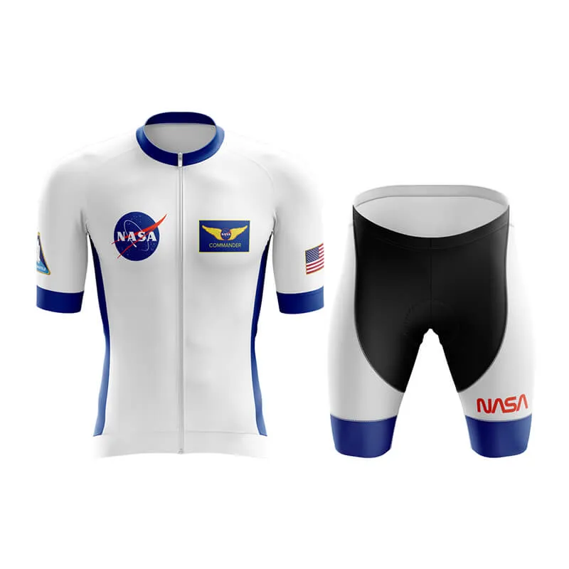 NASA Commander Aero Cycling Kit (White)