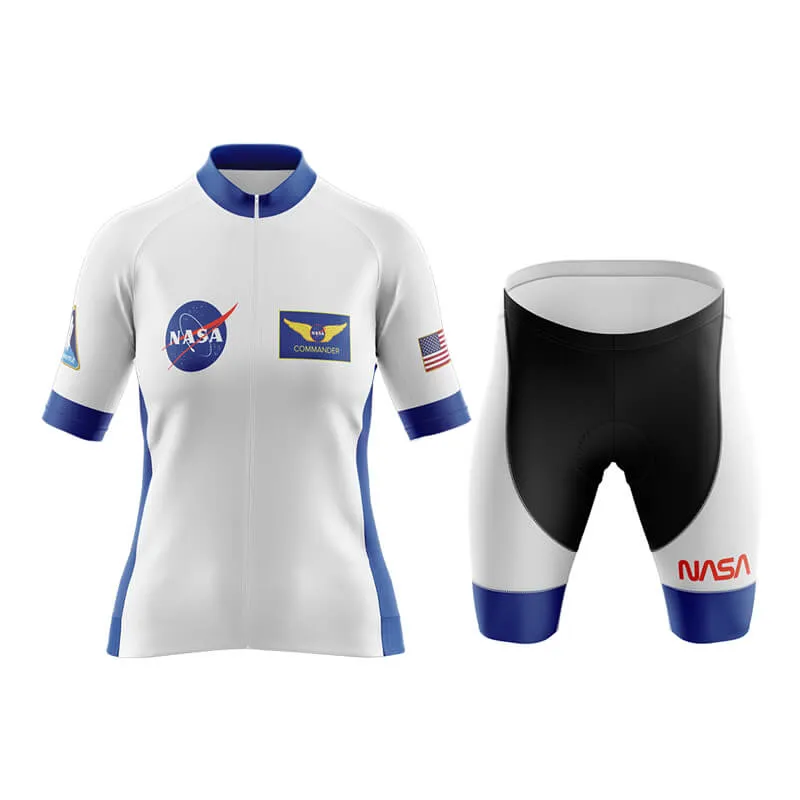 NASA Commander Aero Cycling Kit (White)