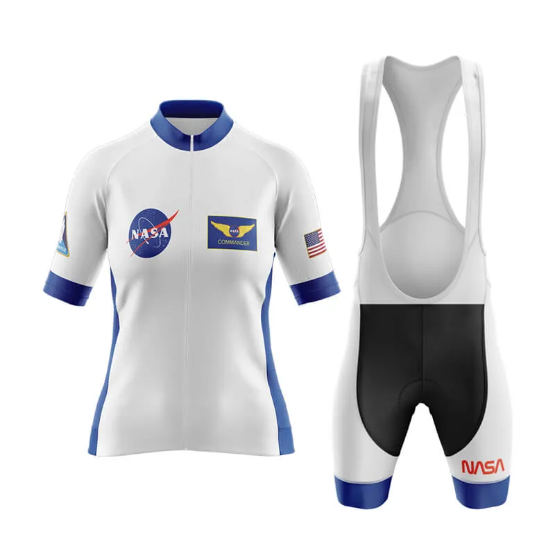 NASA Commander Aero Cycling Kit (White)